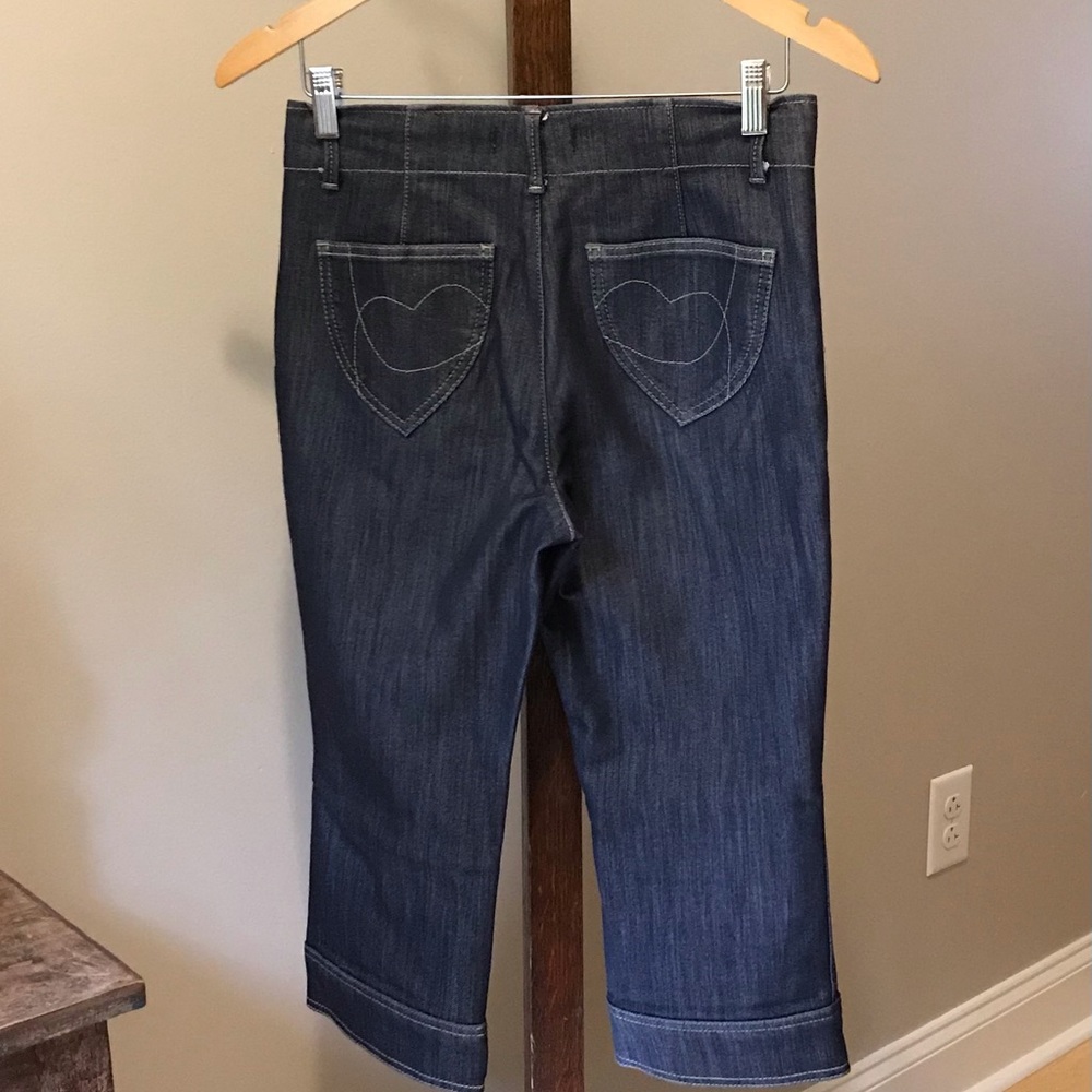 B-Three Jeans Capris View 2